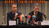 Beşiktaş ve Adana 'İYİ NİYET ANLAŞMASI' Yaptı