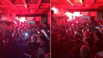 Beşiktaş’a Çılgın Karşılama