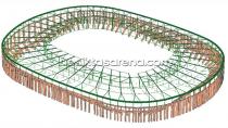 Vodadone Arena'da Çatı İnşaatında Önemli Viraj