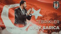 'Ufuk Sarıca'yı Tebrik Ederiz'
