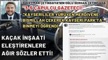 ''SERHAN ÇETİNSAYA VE 3'ÜN 1'İ''