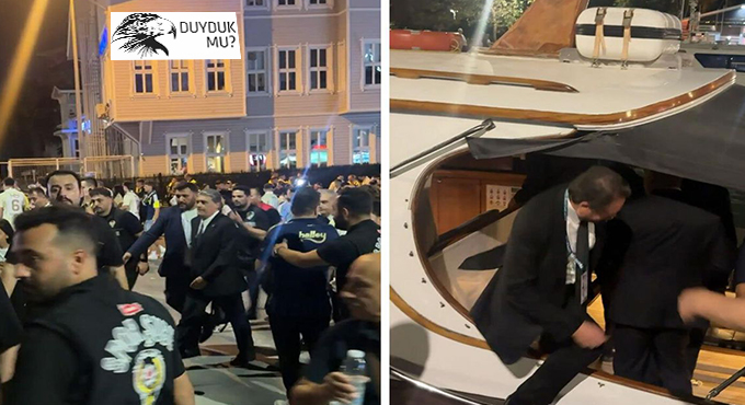 Fenerbahçe Derbisine Denk Gelen Düğüne Başkan Adalı Deniz Yoluyla Yetişti!