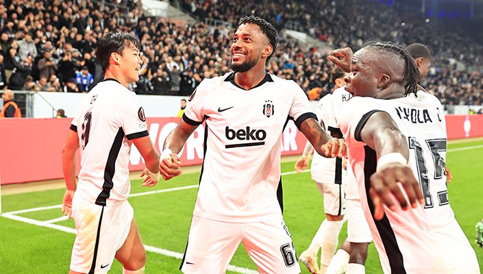 Beşiktaş Avrupa Ligi'nde 2'de 2 Yaptı!