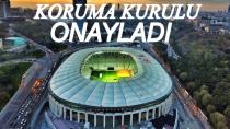 Beşiktaş Arena'nın Çatısına Onay Geldi